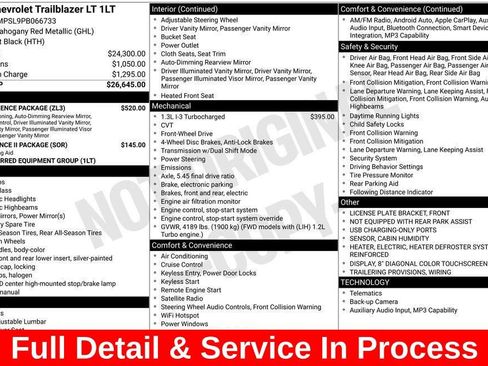 Used 2023 Chevrolet TrailBlazer LT w/ Convenience Package image 3