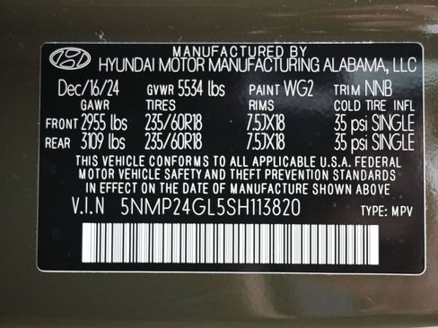 Used 2025 Hyundai Santa Fe SEL FWD image 40