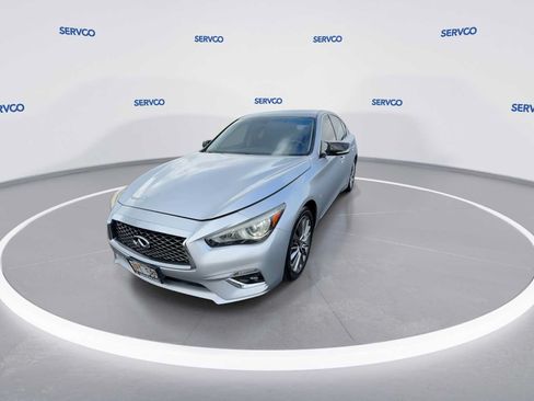 Used 2018 INFINITI Q50 Luxe w/ Cargo Package (L95) RWD image 3