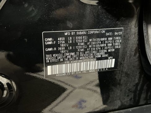 Used 2023 Subaru Outback Limited image 36