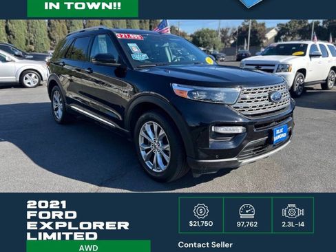 Used 2021 Ford Explorer Limited w/ Equipment Group 301A image 2