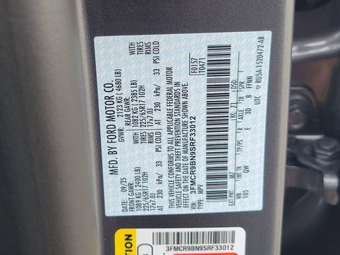 New 2025 Ford Bronco Sport Big Bend image 13