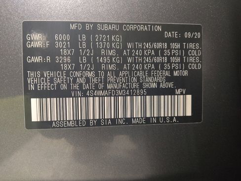 Used 2021 Subaru Ascent Premium w/ Convenience Package image 33