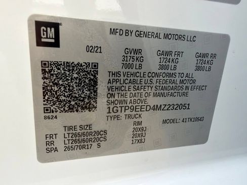 Used 2021 GMC Sierra 1500 AT4 w/ AT4 Value Package AWD/4WD image 39