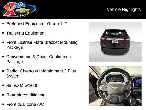 Certified 2020 Chevrolet Traverse LT image 2