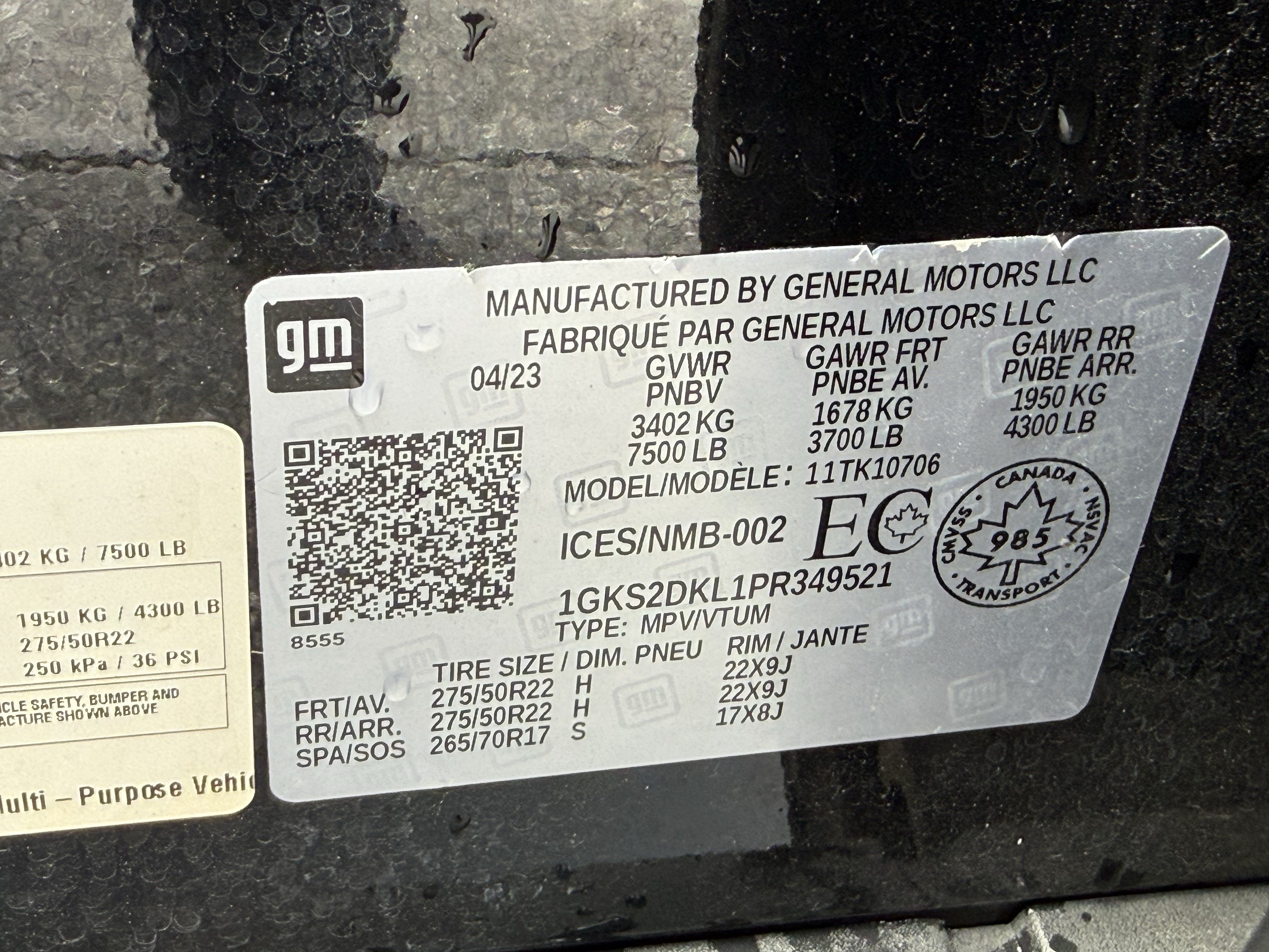 Used 2023 GMC Yukon Denali AWD/4WD image 17