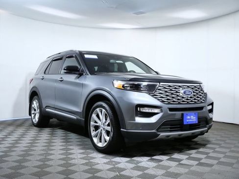 Certified 2023 Ford Explorer Platinum w/ Technology Package AWD/4WD image 1