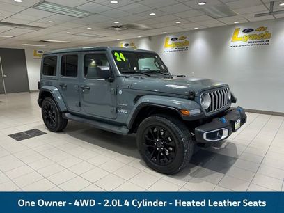Used 2024 Jeep Wrangler Unlimited Sahara w/ Technology Group