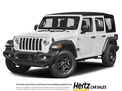 Used 2025 Jeep Wrangler Unlimited Sahara AWD/4WD image 1