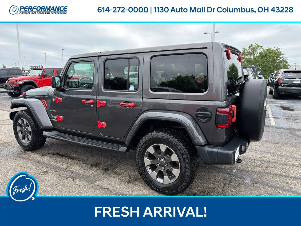 Used 2020 Jeep Wrangler Unlimited Sahara AWD/4WD image 6
