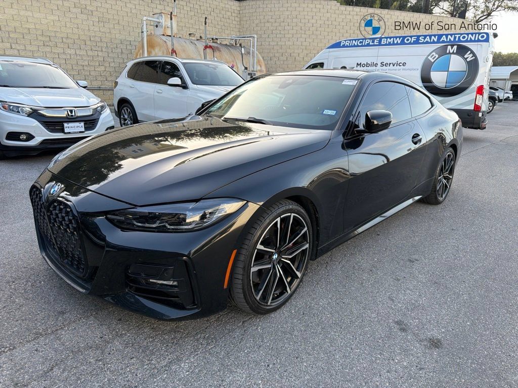 Used 2022 BMW 430i Coupe w/ M Sport Package RWD image 1
