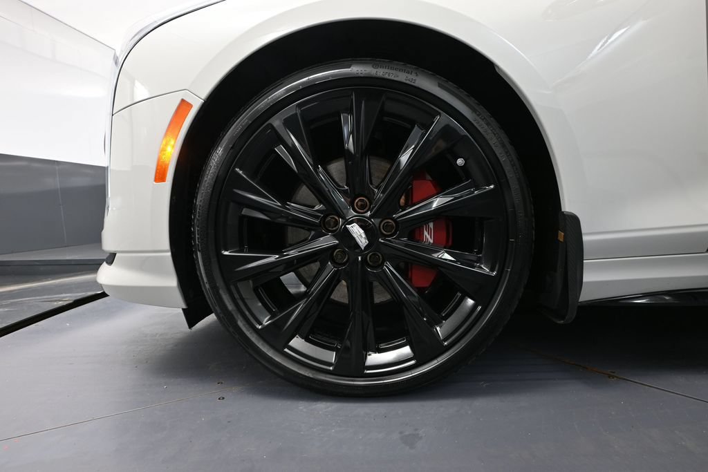 Used 2023 Cadillac CT4 V w/ LPO, ONYX Package AWD/4WD image 12