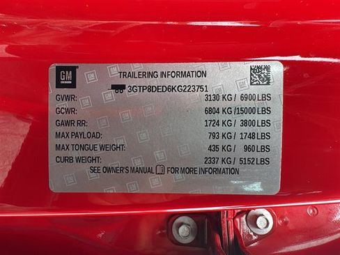 Used 2019 GMC Sierra 1500 SLT w/ SLT Premium Package RWD image 29