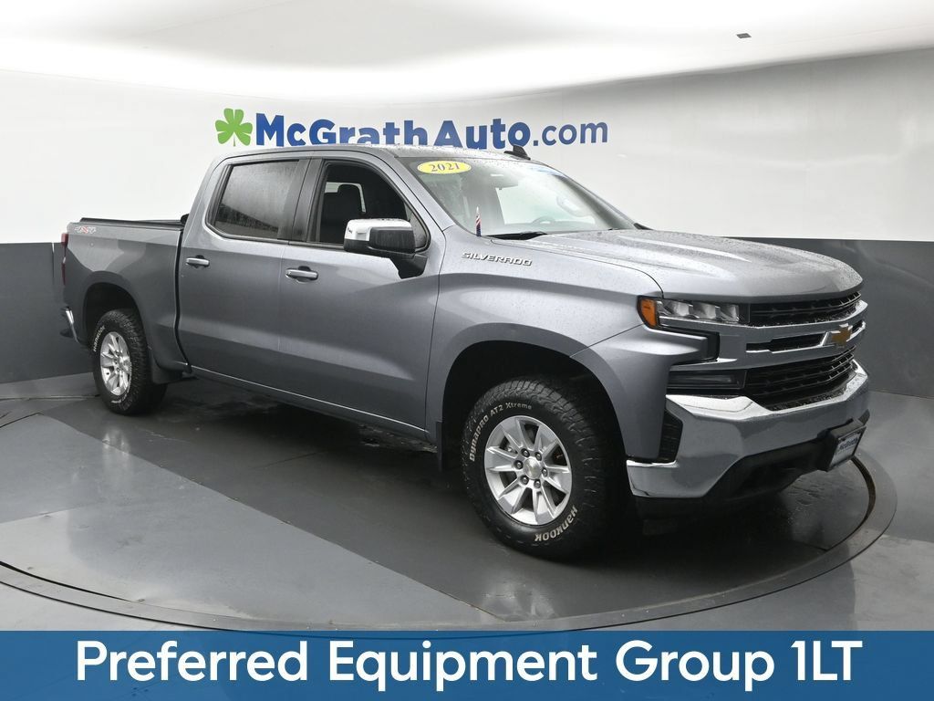 Used 2021 Chevrolet Silverado 1500 LT w/ Convenience Package II AWD/4WD image 2