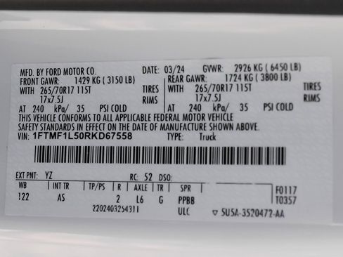 Used 2024 Ford F150 XL image 45