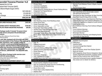 Used 2023 Chevrolet Traverse Premier w/ LPO, Floor Liner Package