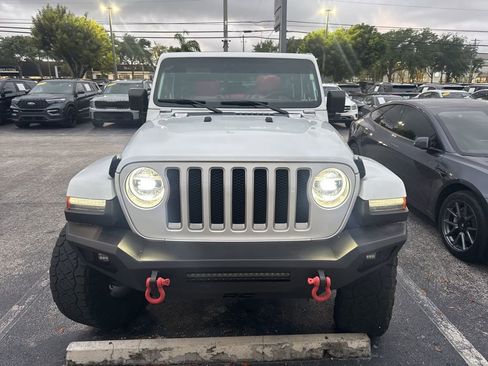 Used 2022 Jeep Wrangler Unlimited Sahara w/ LED Lighting Group image 2