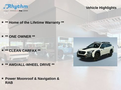 Used 2023 Subaru Outback Wilderness AWD/4WD image 5
