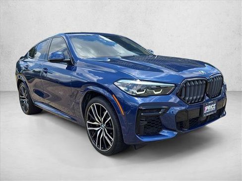 Used 2022 BMW X6 xDrive40i w/ M Sport Package AWD/4WD image 3