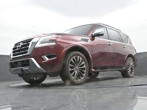 Used 2023 Nissan Armada Platinum w/ Captain's Chairs Package AWD/4WD image 12