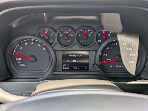 Used 2025 Chevrolet Silverado 1500 Custom w/ Turbomax Blackout Package RWD image 31