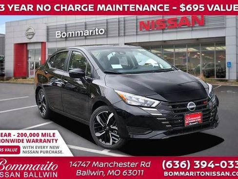 New 2025 Nissan Versa SR w/ Trunk Package image 1