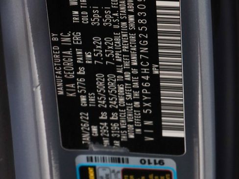Used 2022 Kia Telluride S FWD image 34