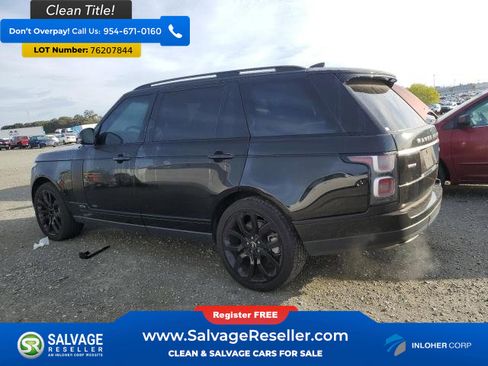 Used 2019 Land Rover Range Rover Long Wheelbase Supercharged AWD/4WD image 3