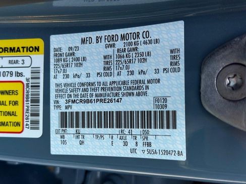 Certified 2023 Ford Bronco Sport Big Bend w/ Convenience Package AWD/4WD image 30