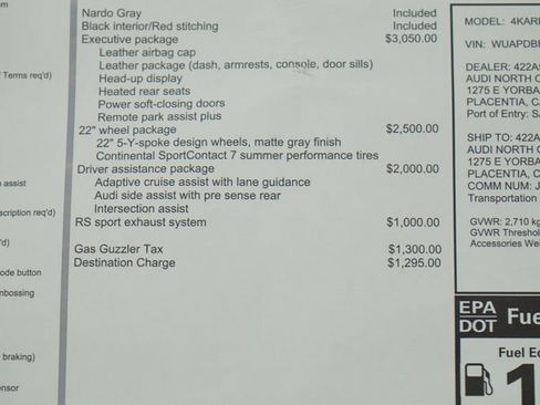 New 2026 Audi RS 7 Performance image 13