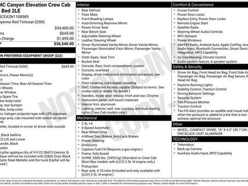 Used 2022 GMC Canyon Elevation RWD image 11