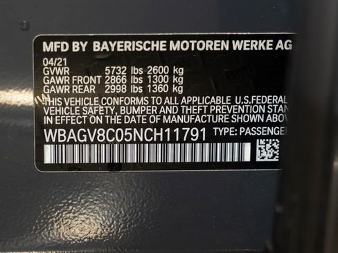 Certified 2022 BMW M850i Gran Coupe xDrive AWD/4WD image 23