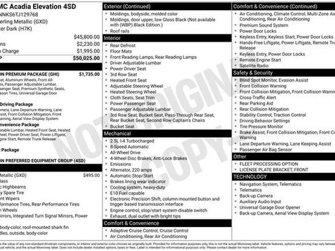 Used 2026 GMC Acadia Elevation w/ Elevation Premium Package AWD/4WD image 5