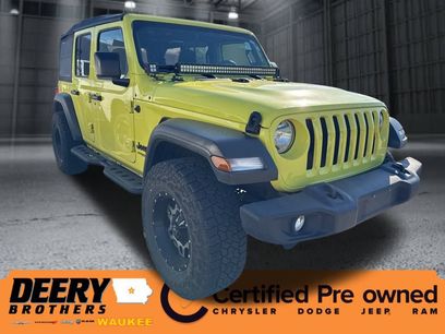 Certified 2022 Jeep Wrangler Unlimited Sport