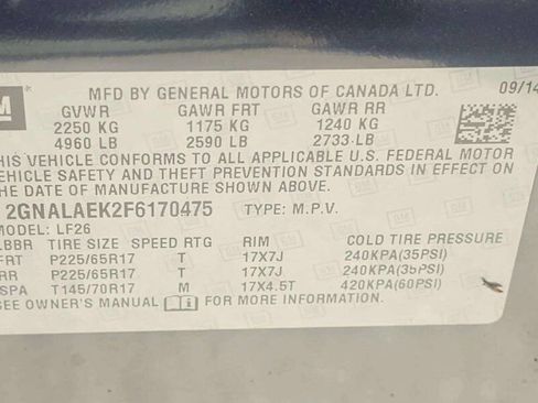 Used 2015 Chevrolet Equinox LS FWD image 10