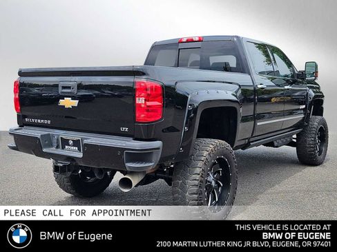 Used 2018 Chevrolet Silverado 2500 LTZ w/ Duramax Plus Package AWD/4WD image 3