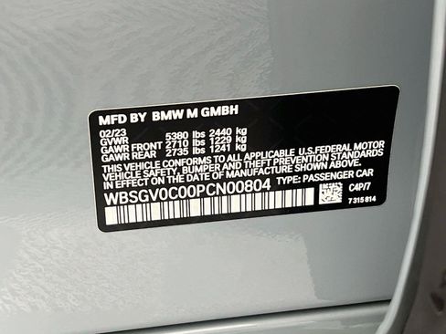 Used 2023 BMW M8 Gran Coupe xDrive Competition w/ M Carbon Exterior Package AWD/4WD image 34