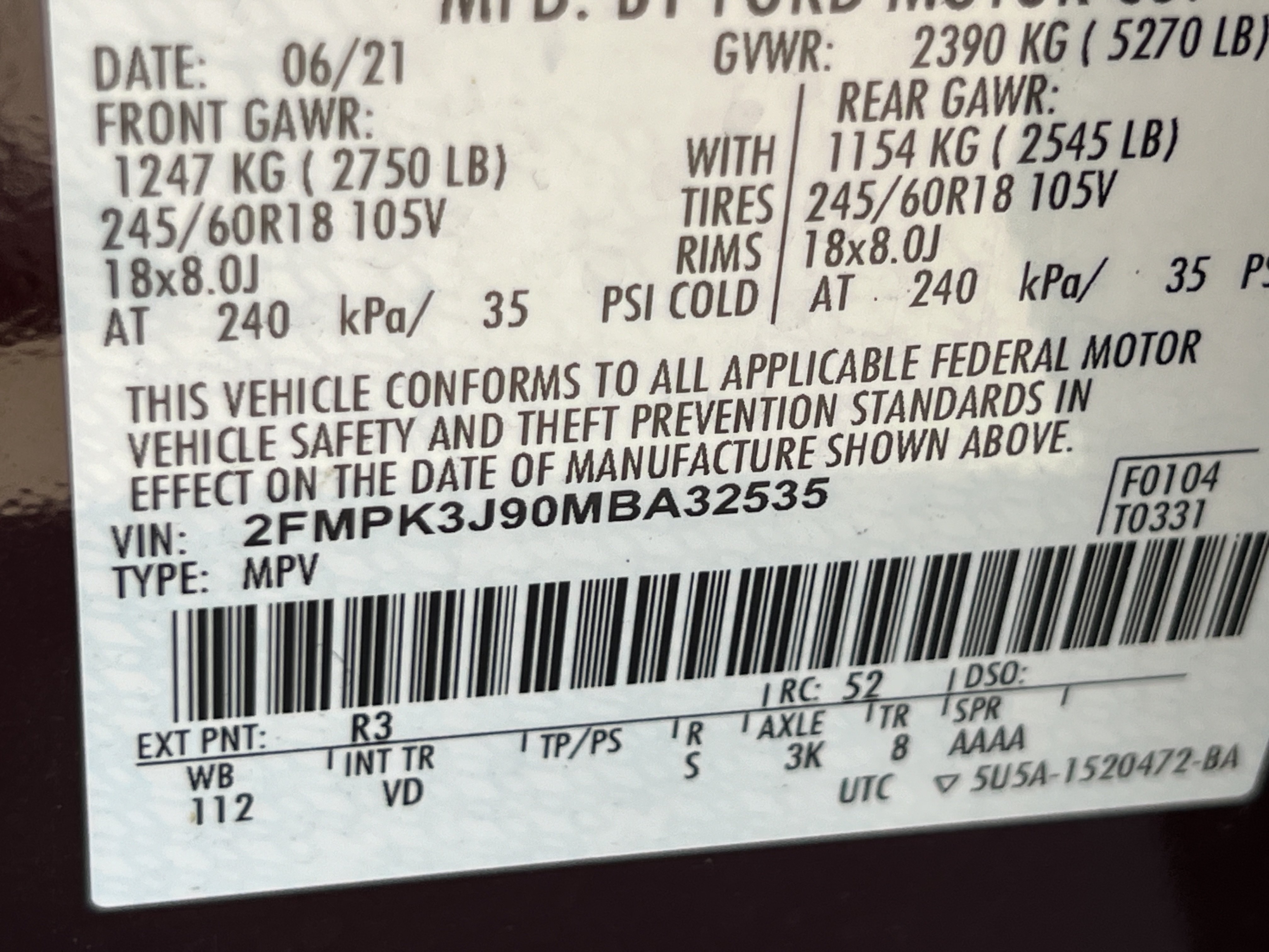 Used 2021 Ford Edge SEL w/ Convenience Package FWD image 29