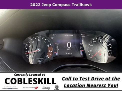 Used 2022 Jeep Compass Trailhawk w/ Trailhawk Convenience Group AWD/4WD image 18