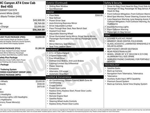 New 2026 GMC Canyon AT4 w/ Technology Plus Package AWD/4WD image 5