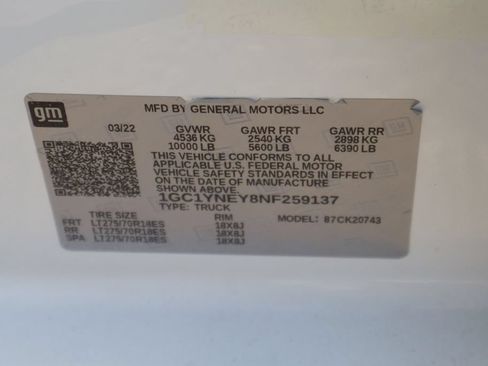 Used 2022 Chevrolet Silverado 2500 LT w/ Convenience Package AWD/4WD image 64