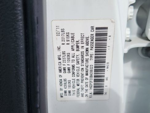 Used 2011 Honda Accord LX image 18
