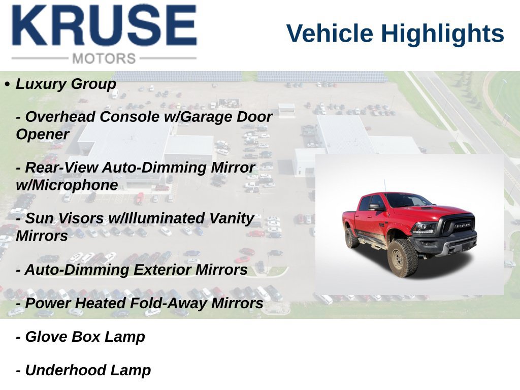 Used 2016 RAM 1500 Rebel w/ Luxury Group AWD/4WD image 10