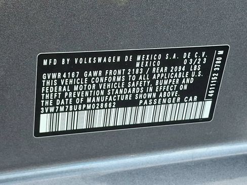 Certified 2023 Volkswagen Jetta SE w/ Panoramic Sunroof Package FWD image 27