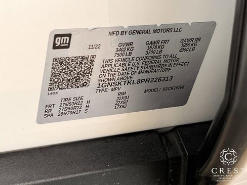 Used 2023 Chevrolet Tahoe High Country w/ Advanced Technology Package image 35