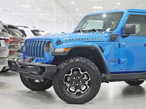 Used 2022 Jeep Wrangler Unlimited Rubicon 4xe w/ Cold Weather Group image 2