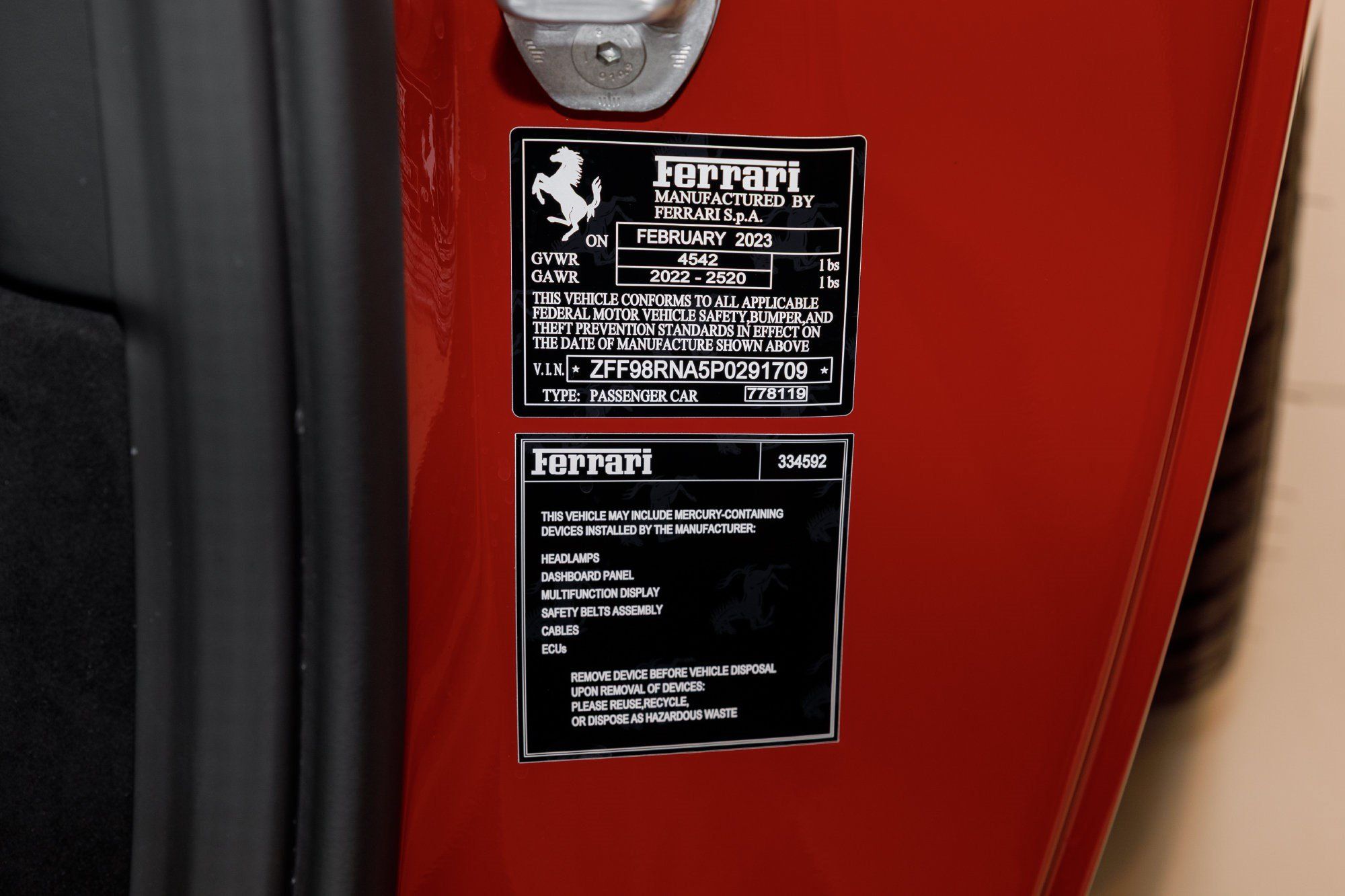 Used 2023 Ferrari Roma RWD image 38