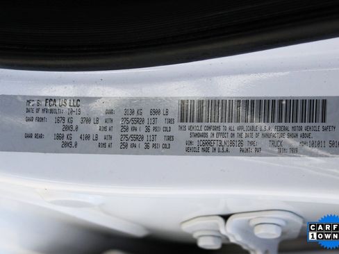 Used 2020 RAM 1500 Lone Star image 50