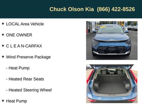 Certified 2024 Kia Niro Wind w/ Wind Preserve Package FWD image 5