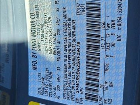 New 2025 Ford Bronco Sport Big Bend image 17